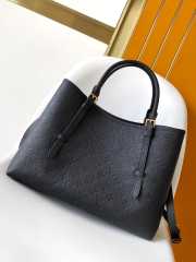 Uubags | Louis Vuitton M47185 Babylone Tote MM Bag In Black 39x27x16cm - 1