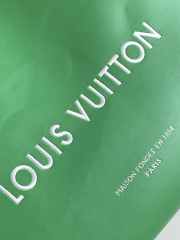 Uubags | Louis Vuitton M24457 Shopper Tote MM Bag In Green 40x32x16cm - 3