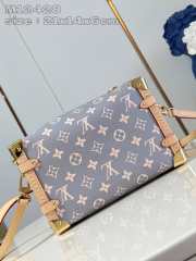 Uubags | Louis Vuitton M12428 Side Trunk MM Bag In Trianon Gray 21x14x6cm - 2