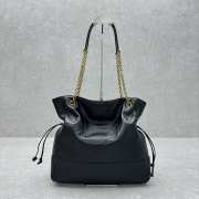 Uubags | YSL Jamie 4.3 Large Pochon lambskin chain bag in black 27x34x3cm - 4