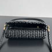 Uubags | Bottega Veneta Swing Top handle bag In Black 25x19x6cm - 5