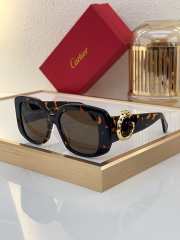 Uubags | Panthère de Cartier sunglasses in black 54-18-140mm - 3