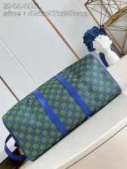 Uubags | Louis Vuitton N41418 Customizable Keepall Bandoulière 45 Bag In Green/Blue 45x27x20cm - 4