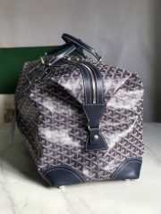 Uubags | Goyard large bowling in blue 55x32x22cm - 5