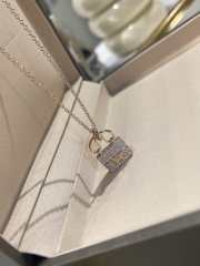 Uubags | Hermes Constance Bag Diamond Gold 18K Necklace  - 1