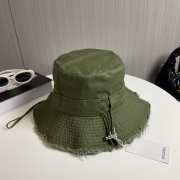 Uubags | Jacquemus Le bob Artichaut Frayed expedition hat in green - 5