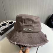 Uubags | Jacquemus Le bob Artichaut Frayed expedition hat in pale mauve  - 1