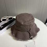 Uubags | Jacquemus Le bob Artichaut Frayed expedition hat in pale mauve  - 6