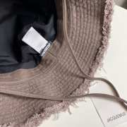 Uubags | Jacquemus Le bob Artichaut Frayed expedition hat in pale mauve  - 2