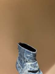 Uubags | Diesel D-venus pocket ankle boots in washed denim 01 - 6