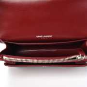 Uubags | YSL Sunset Monogram 4853 bag in dark red 22x16x8cm - 4