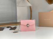 Uubags | Bvlgari Serpenti Forever Small Bag In Light Pink 20x14.5x5cm - 1