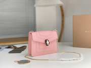 Uubags | Bvlgari Serpenti Forever Small Bag In Light Pink 20x14.5x5cm - 6