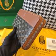 Uubags | Goyard Matignon GM wallet in black/tan 20x2.3x11cm - 6