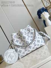 Uubags | Louis Vuitton M11736 Bella Bag In White/Blue 19x22x14cm - 1