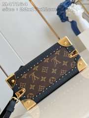 Uubags | Louis Vuitton M47164 Monogram Reverse Canvas Petite Suitcase Box Bag 22.5x17.5x11cm - 5