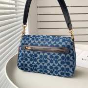 Uubags | Coach Soft Tabby Shoulder Crossbody Bag Signature Denim 26x16x9cm - 4