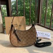 Uubags | Coach Kleo Hobo Signature Canvas Bag in Khaki Multi 21x18x8cm - 1