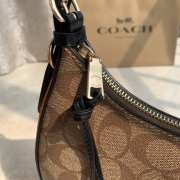 Uubags | Coach Kleo Hobo Signature Canvas Bag in Khaki Multi 21x18x8cm - 5