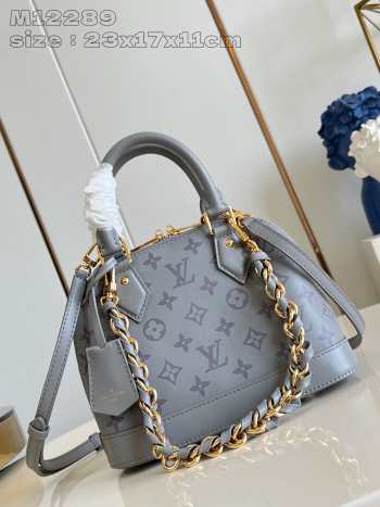 Uubags | Louis Vuitton M12561 Alma BB Bag In Trianon Gray 23.5x17.5x11.5cm