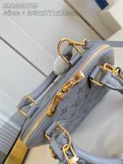 Uubags | Louis Vuitton M12561 Alma BB Bag In Trianon Gray 23.5x17.5x11.5cm - 3