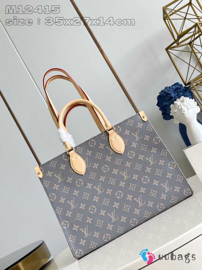 Uubags | Louis Vuitton M12465 OnTheGo PM Bag In Trianon Gray 35x27x14cm - 1