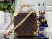 Uubags | Louis Vuitton M11210 Leopard Mini Square Trunk Bag 17x17x8cm - 6