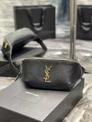 Uubags | YSL Cassandre Classic belt bag with gold buckle 25x14x3.5cm - 5