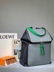 Uubags | Loewe Goya backpack black/grey 34x38x15cm - 5