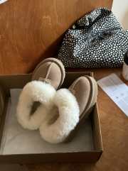 Uubags | UGG Kids' Tazzlita Sheepskin Shoes In Brown - 1