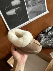 Uubags | UGG Kids' Tazzlita Sheepskin Shoes In Brown - 5