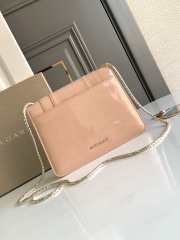 Uubags | Bvlgari Serpenti Forever Crossbody Bag In Beige 20x14x4.5cm - 4