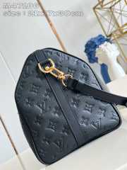 Uubags | Louis Vuitton M47186 Speedy Soft 30 Bag In Black 21x17x30cm - 4