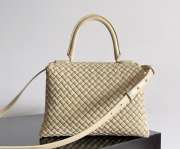 Uubags | Bottega Veneta Patti Top Handle Bag In String 19x26x11cm - 4