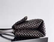 Uubags | Bottega Veneta Patti Top Handle Bag In Fondant 19x26x11cm - 5