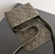 Uubags | Bottega Veneta Diago Cross-body bag in kaki 22.5x16.5x5.5cm - 3