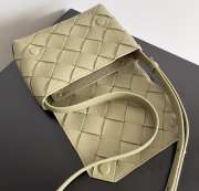 Uubags | Bottega Veneta Diago Cross-body bag in travertine 22.5x16.5x5.5cm - 3