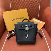 Uubags | Louis Vuitton M11637 Steamer 15 Bag In Black 16.5x20x8.5cm - 1