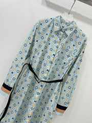 Uubags | Louis Vuitton Monogram Kaleidoscope Shirt Dress In Blue - 6