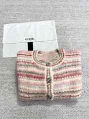 Uubags | Chanel Jacket Cashmere, Wool & Cotton Pink & Many Other Colors - 4