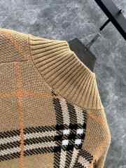 Uubags | Burberry Check Wool Blend Track Jacket - 3