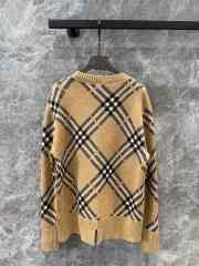 Uubags | Burberry Check Wool Blend Sweater In Sand - 5