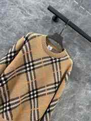 Uubags | Burberry Check Wool Blend Sweater In Sand - 3