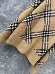 Uubags | Burberry Check Wool Blend Sweater In Sand - 2