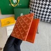 Uubags | Goyard Goyardine Bi-Fold Victoire PM Wallet Orange 11x2x9cm - 3