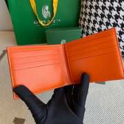 Uubags | Goyard Goyardine Bi-Fold Victoire PM Wallet Orange 11x2x9cm - 4