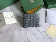 Uubags | Goyard Goyardine Bi-Fold Victoire PM Wallet In Grey 11x2x9cm - 1