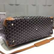 Uubags | Goyard Bowling Bag in Black & Tan 50x18x27cm - 2