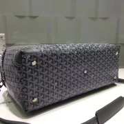 Uubags | Goyard Bowling Bag in All Black 50x18x27cm - 6