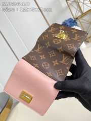 Uubags | Louis Vuitton M82398 Victorine On My Side Wallet In Light Pink 12x9.5x2.5cm - 2